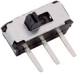 Micro slider switch, 20 V/DC 0.1 A