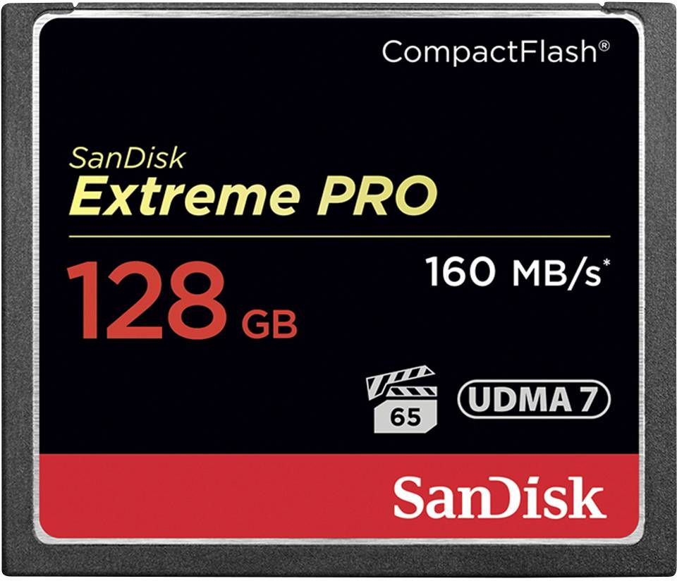 SanDisk Extreme Pro® CompactFlash card 128 GB