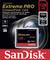 SanDisk Extreme PRO CompactFlash Card, 128 GB, speeds up to 160 MB/s, suitable for 4K video, UDMA 7, VPG 65.