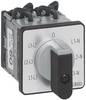 BACO NY37GQ1 Voltmeter changeover switch 16 A 360 ° Grey, Black 1 pc(s)