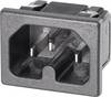 K & B 42R023211V01 Hot wire connector 42R Plug, vertical mount Total number of pins: 2 10 A Black 1 pc(s)