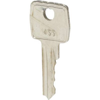 A metallic key with the number 435 stamped on its head. The key is intended for a generic mechanism.