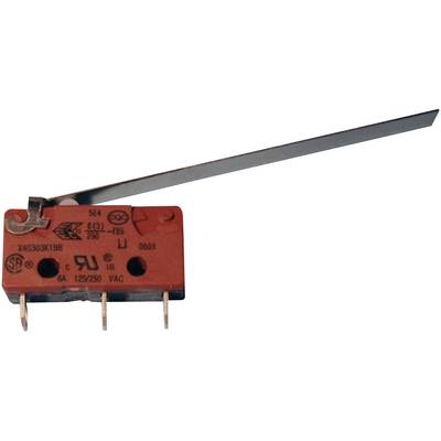 Saia X4G303N1BBJ61 Microswitch X4G303N1BBJ61 250 V AC 2.5 A 1 x On/(On) IP40 momentary 1 pc(s) 