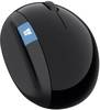 Microsoft Sculpt Ergonomic Mouse Ergonomic mouse Radio Optical Black 4 Buttons 1000 dpi Ergonomic
