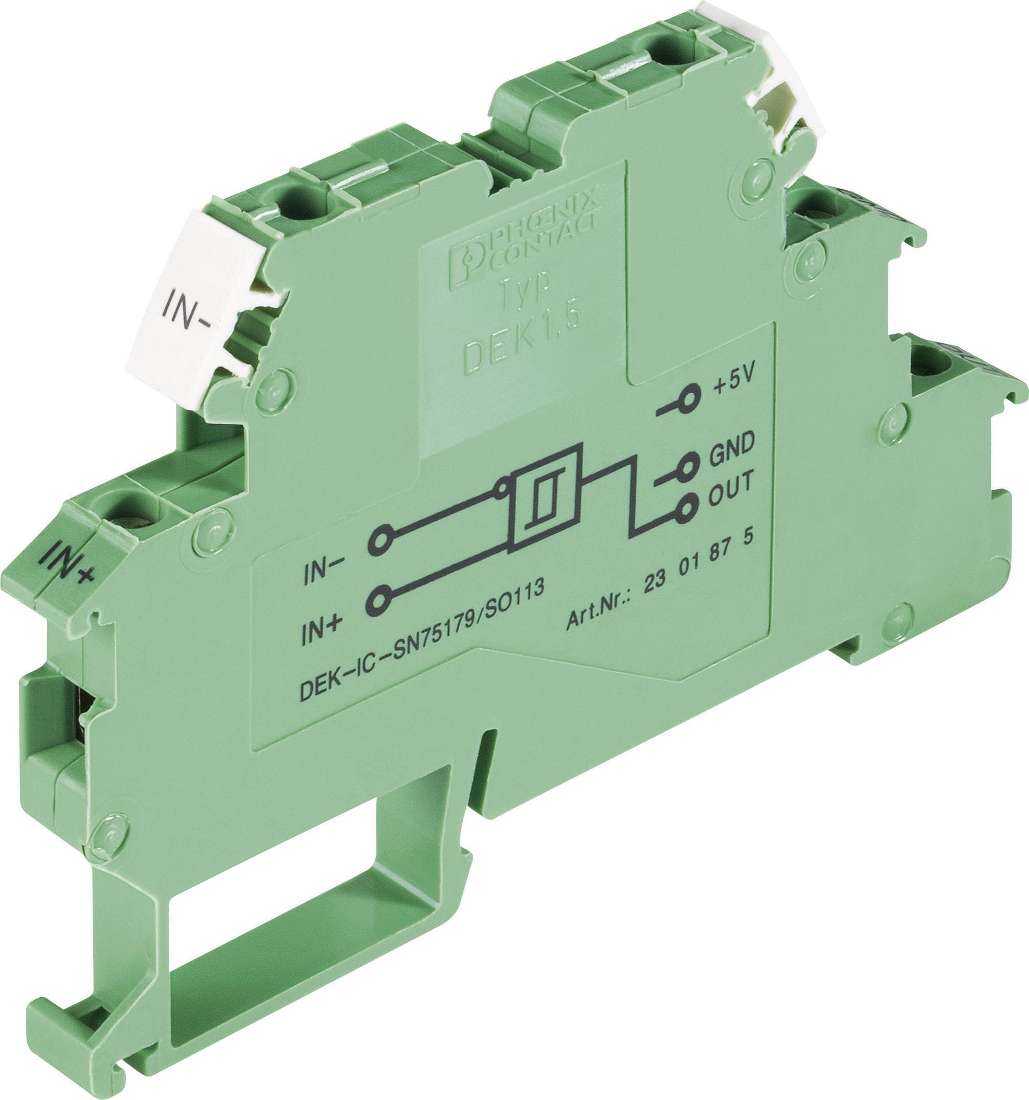 Solidstate relay terminal block DEKICSN75179/SO113 2301875 Phoenix