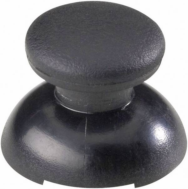 TRU COMPONENTS  Joystick button  Black  1 pc(s)