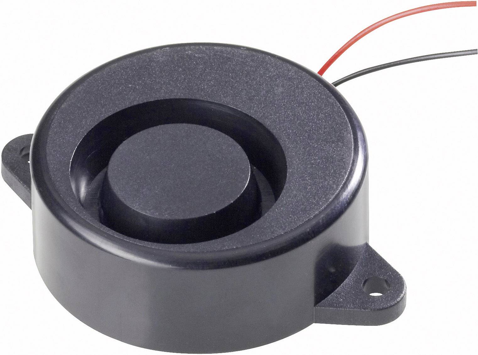 Piezo buzzer Noise emission 100 dB Voltage 12 V from
