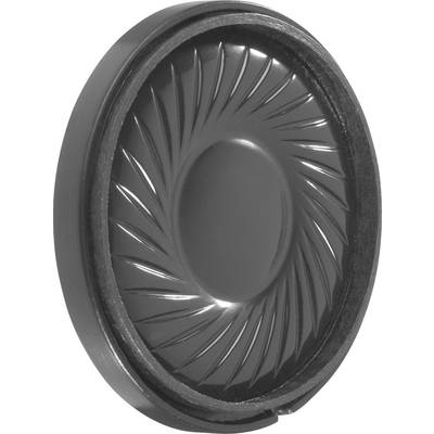 Visaton K 36 WP - 50 Ohm 1.4 inch 3.6 cm Mini speaker 1 W 50 Ω Black Plastic diaphragm, Damp-proof