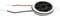 Round mini-speaker with black and red cable, suitable for electronic projects and small audio applications.