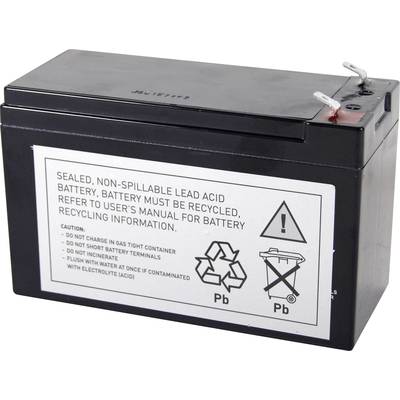  RBC17 UPS battery Replaces original battery (original) RBC17 Suitable for brands APC