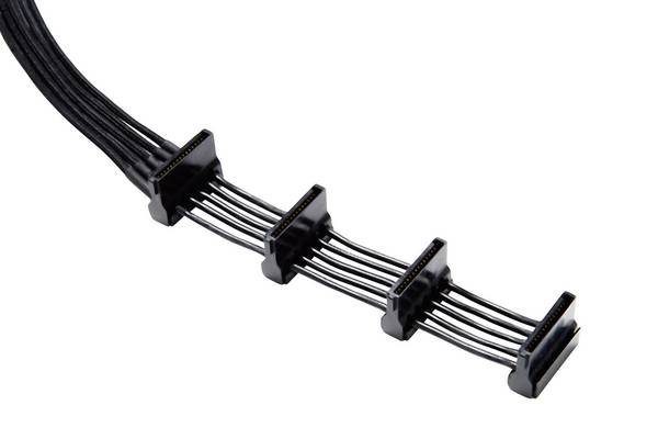 BeQuiet Current Cable [4x SATA power plug - 1x bequiet! Modular power supply] 0.72 m Black