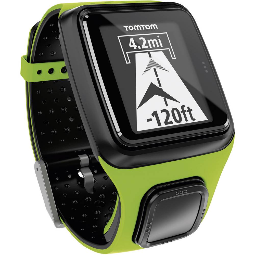 TomTom Strapless GPS heart rate monitor watch Light green, Green from Conrad.com