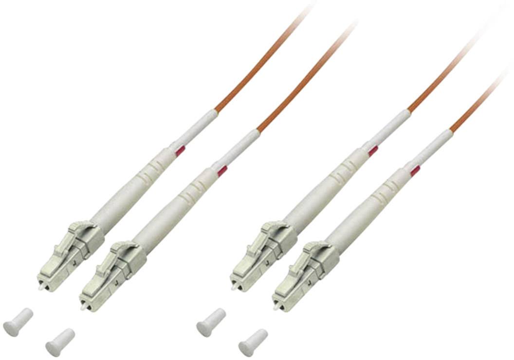 EFB Elektronik O0330.3 Fibreglass FO Cable 3.00 m Orange [1x LC plug - 1x LC plug] 62,5/125 µ Multimode OM1-0