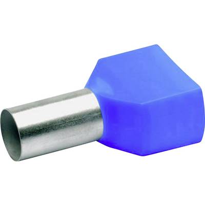 Klauke 87714 Twin ferrule 16 mm² Partially insulated Blue 100 pc(s)