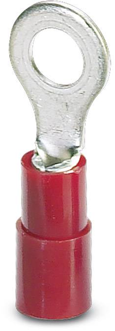 Phoenix Contact 3240219 Ring terminal Cross section (max.)=10 mm² Hole Ø=5.3 mm Partially insulated Red 50 pc(s)