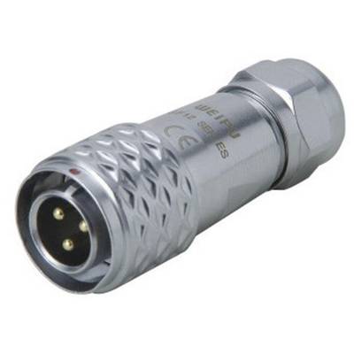   Weipu  SF1210/P2 I  Bullet connector  Plug, straight  Total number of pins: 2  Series (round connectors): SF12    1 pc