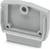 Grey-yellow plastic component with the inscription 'D-MZB 1.5' and a hole at the top. Manufacturer's logo in the centre.