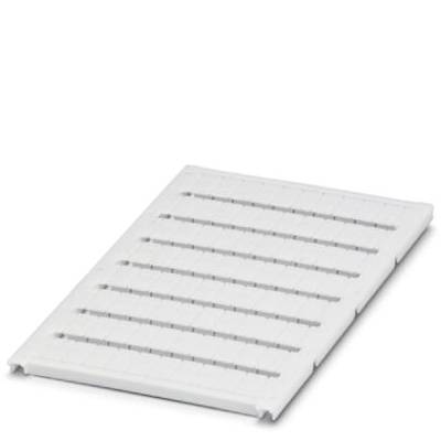 White plastic grating, lying flat, with parallel slits.