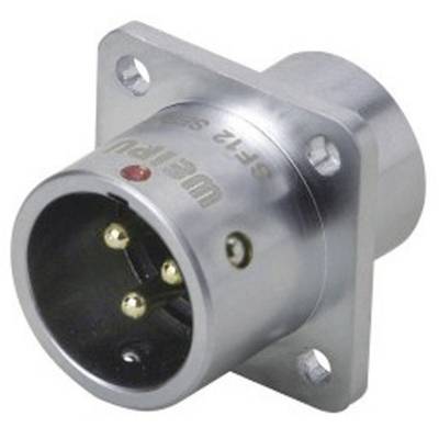   Weipu  SF1213/P2  Bullet connector  Plug, straight  Total number of pins: 2  Series (round connectors): SF12    1 pc(s