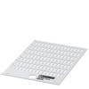 Phoenix Contact 0828766 US-WMT (12X4) Wire identifier Fitting type: Slide-on Writing area: 12 x 4 mm White No. of markers: 980 10 pc(s)
