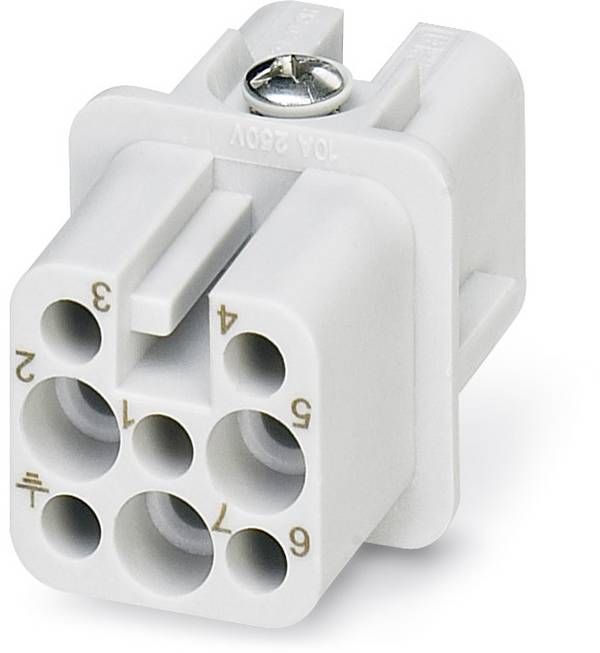 Phoenix Contact 1584347 Socket inset HC-D 7 + PE Crimp 1 pc(s)
