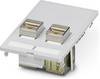 Front plate VS-SI-FP-2RJ45-5-MOD-BU/BU 1657766 Phoenix Contact