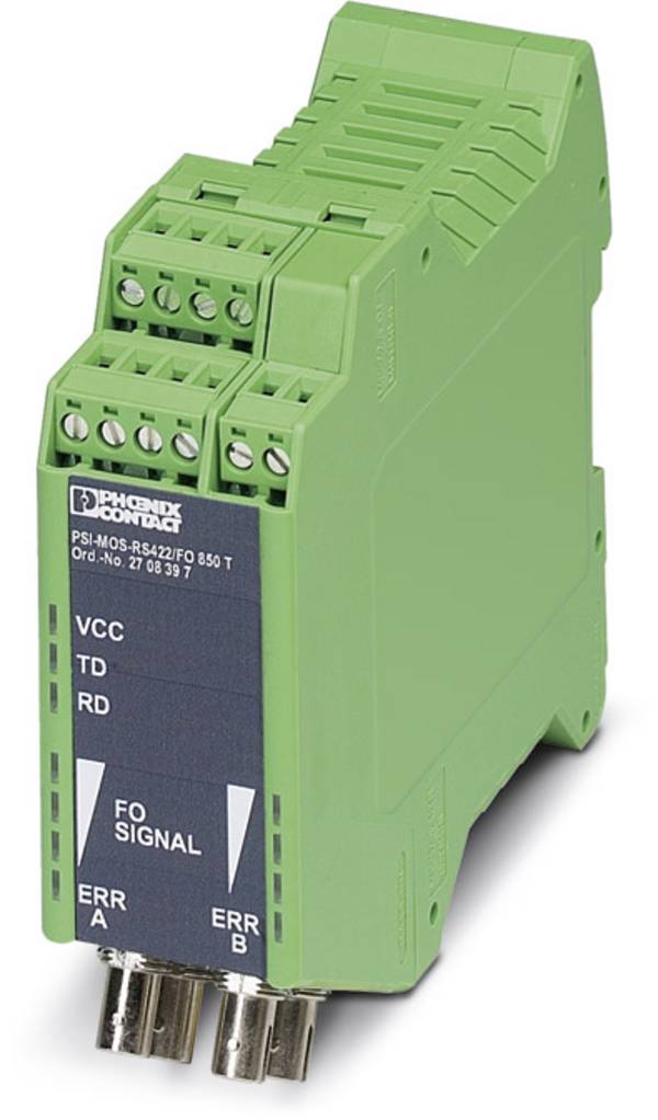 Phoenix Contact Fiber media converter PSI-MOS-RS422/FO 850 T FO converter
