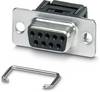 Phoenix Contact VS-09-BU-DSUB-FK 1688829 D-SUB receptacles 90 ° Number of pins: 9 Cut & Clip 10 pc(s) Package