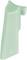 Green plastic handle of a device, possibly an accessory, identifiable by its shape and material.