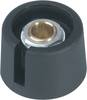OKW A3016069 A3016069 Control knob Black (Ø x H) 16 mm x 16 mm 1 pc(s)