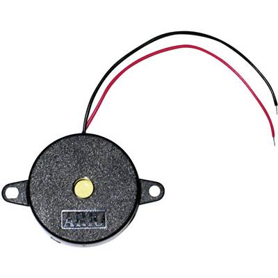 TRU COMPONENTS 717609 Piezo buzzer Noise emission: 90 dB Voltage: 9 V DC Continuous acoustic signal 1 pc(s)-0