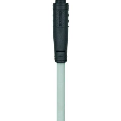 Black pen with blue tip, possibly a ballpoint pen or marker, held vertically.