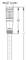 Technical drawing of a plug with a diameter of 8.4 mm and an overall length of 321 mm, showing design details.