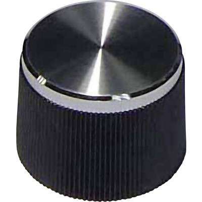 718076 Control knob Black (Ø x H) 21 mm x 15 mm 1 pc(s)-0