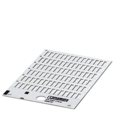 A white circuit board with rows of resistive components printed on it. Text: 'TEST'.