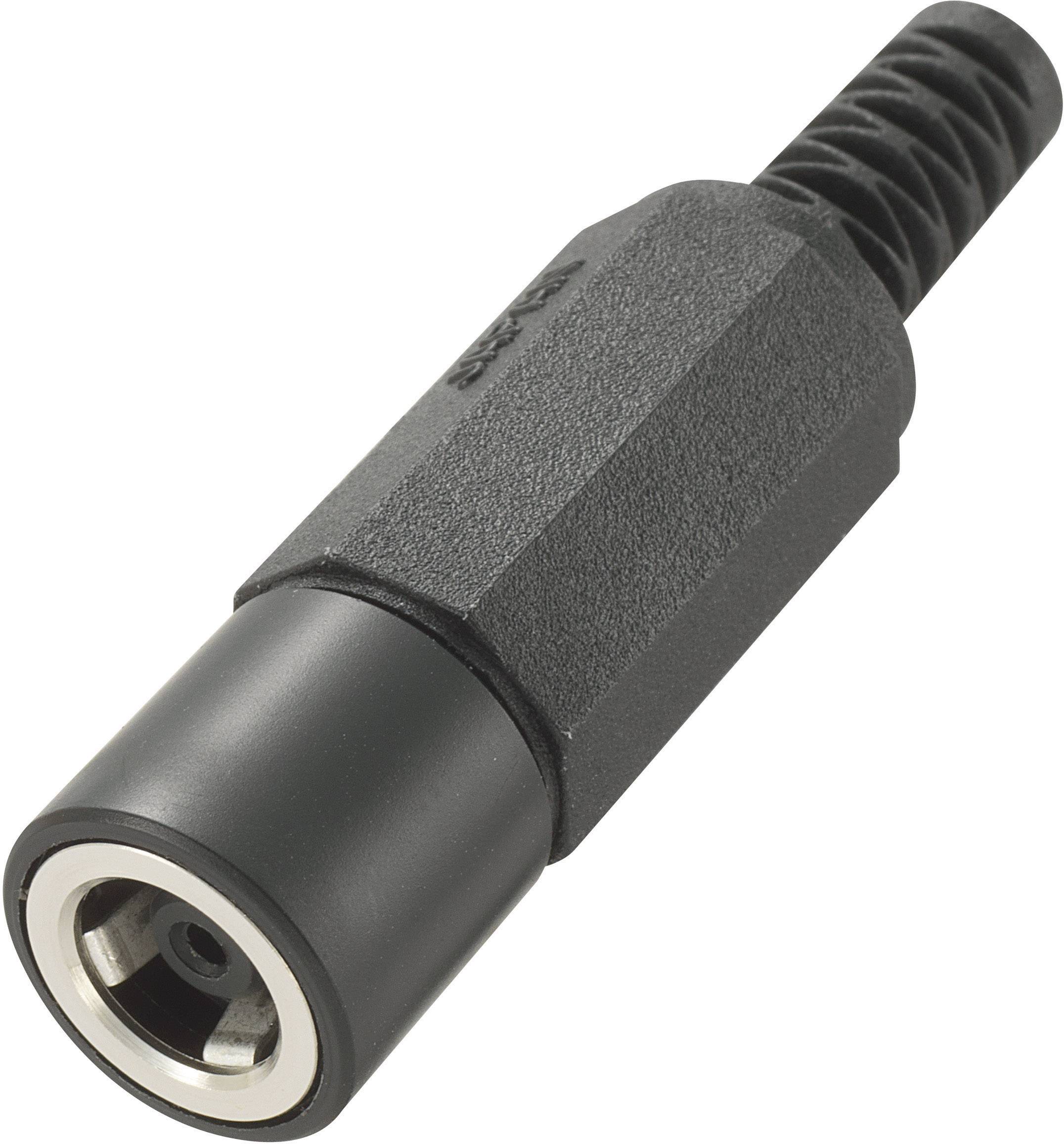 TRU COMPONENTS Low power connector Socket, straight 4 mm 1.45 mm 1 pc(s)