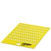 Phoenix Contact 0828953 US-WMT (12X4) YE Wire identifier Fitting type: Slide-on Writing area: 12 x 4 mm Yellow No. of markers: 980 10 pc(s)