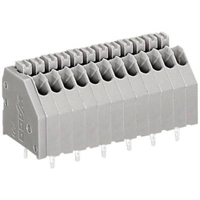 WAGO 250-402 Spring-loaded terminal 0.50 mm² Number of pins (num) 2 Grey 1 pc(s) 