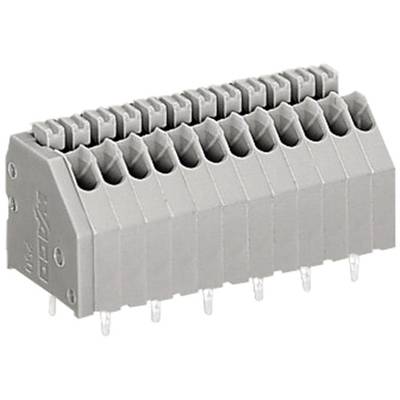 WAGO 250-1402 Spring-loaded terminal 0.50 mm² Number of pins (num) 2 Grey 1 pc(s) 