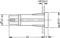 Technical drawing of a cylindrical metal pin with dimensions: length 30 mm, diameter 9.5 mm and 12.5 mm, thickness 3 mm.
