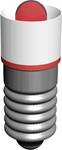 Signal Construct LED indicator light E5.5 Red 18 V AC MEDE5503