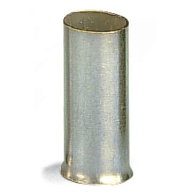 Cylindrical metal sleeve, standing vertically, with a smooth surface.