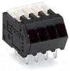 WAGO 218-102/000-604 Spring-loaded terminal 0.50 mm² Number of pins 2 Black 1000 pc(s)