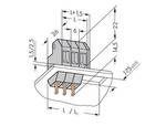 Feedthrough terminal block