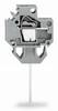WAGO 226-113 Spring-loaded terminal 4.00 mm² Number of pins 1 Grey 150 pc(s)