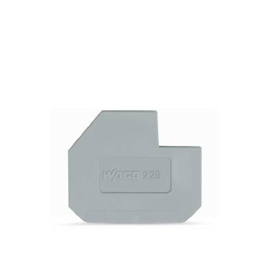 Grey plastic enclosure for electrical engineering applications with the inscription 'WAGO 226'. Suitable for wiring and insulation.