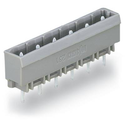 A grey plug with several silver pins, used for electronic connections.