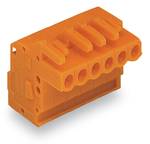 Angled female connector