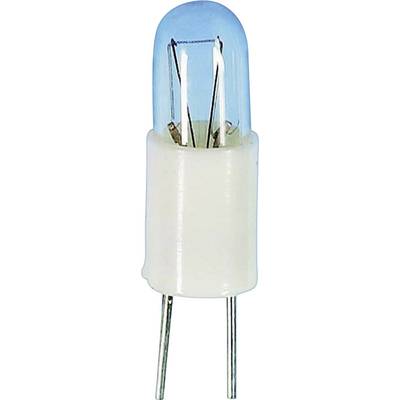 TRU COMPONENTS 1590315 Subminiature bulb  5 V 0.6 W Bi-pin 2.54 mm Clear 1 pc(s) 