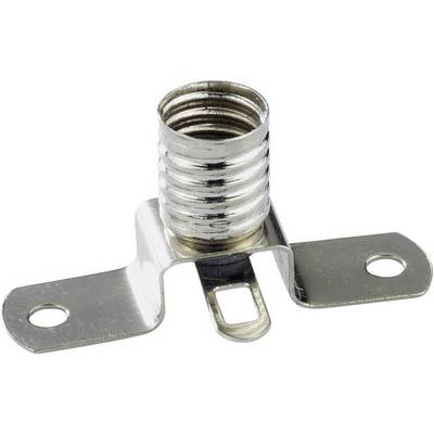 TRU COMPONENTS 794951 Bulb holder Socket (mini bulbs): E5.5 Connection: Solder lug 1 pc(s)-0